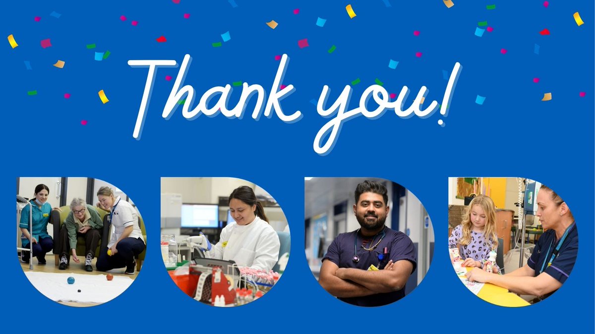 Plastics and Tavistock Ward received a 'thank you' message recently. 'I really appreciate all your kindness, service and care. I know you are busy with lots of patients, but you made me feel special and cared for. My recovery would not be the same without you all.'