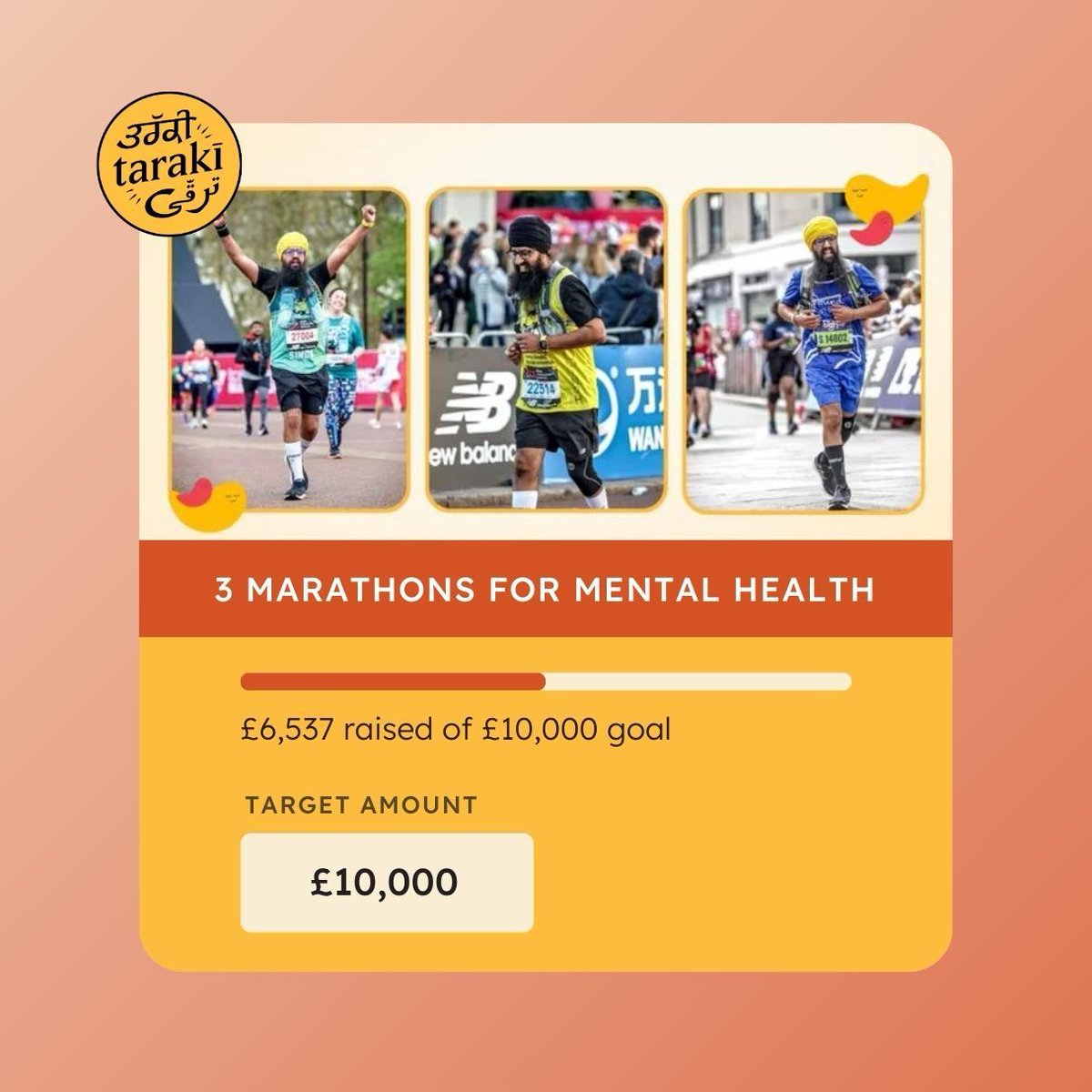 we wanted to extend our heartfelt gratitude to each one of you who have donated to the Youth Mental Health Innovation Fund! over the last 4 months we have raised over £6,000! to learn more and donate, follow the link below! gofundme.com/f/gsmarathon3 💛