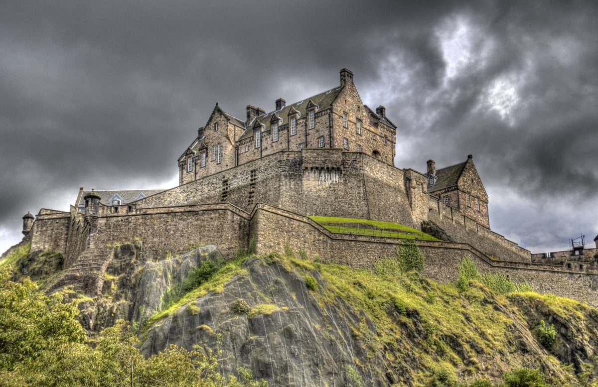 Edinburgh Castle. Scotland. NMP.