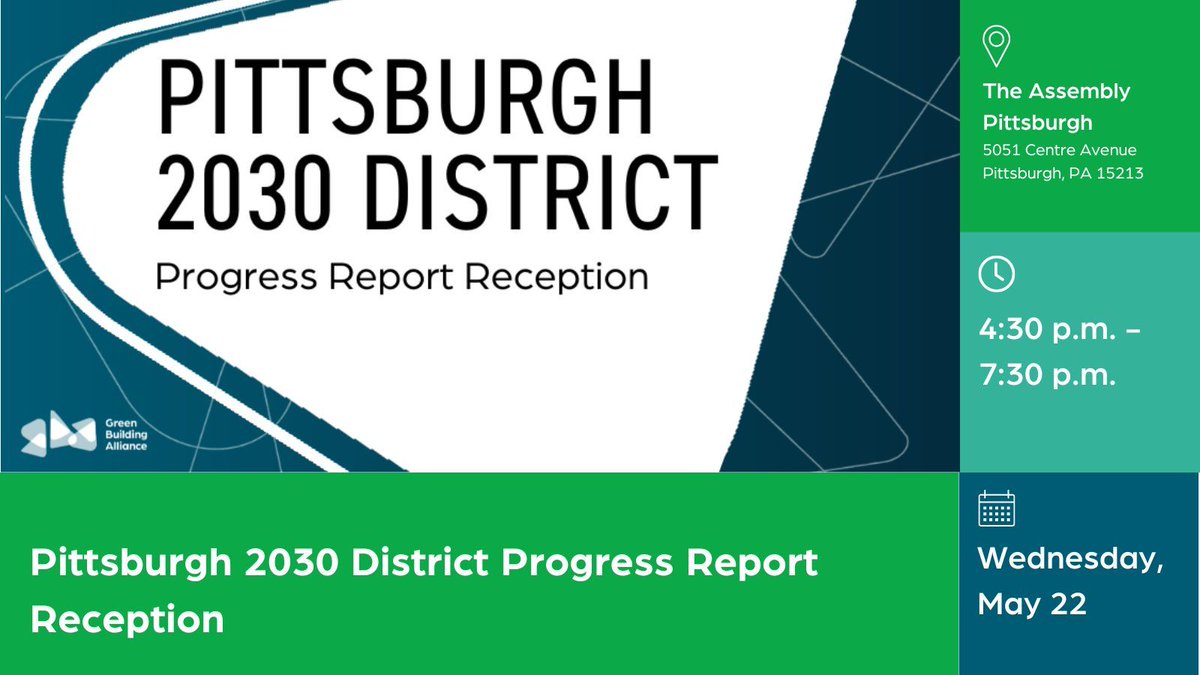 Join GBA's 2030 team at our annual Progress Report Reception, where we reveal the region's progress towards major carbon, energy, and water reduction goals and share trends and findings from our team's analysis. Register here: buff.ly/3Jgo5yG