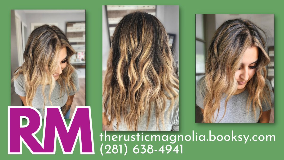 Tired of blending in? It's time to stand out with a look that's uniquely YOU! 

Visit: therusticmagnolia.booksy.com
Call: (281) 638-4941

#katytx #mandiecollins #rusticmagnoliasalonsuites #HairLove #SalonLife #HealthyHair