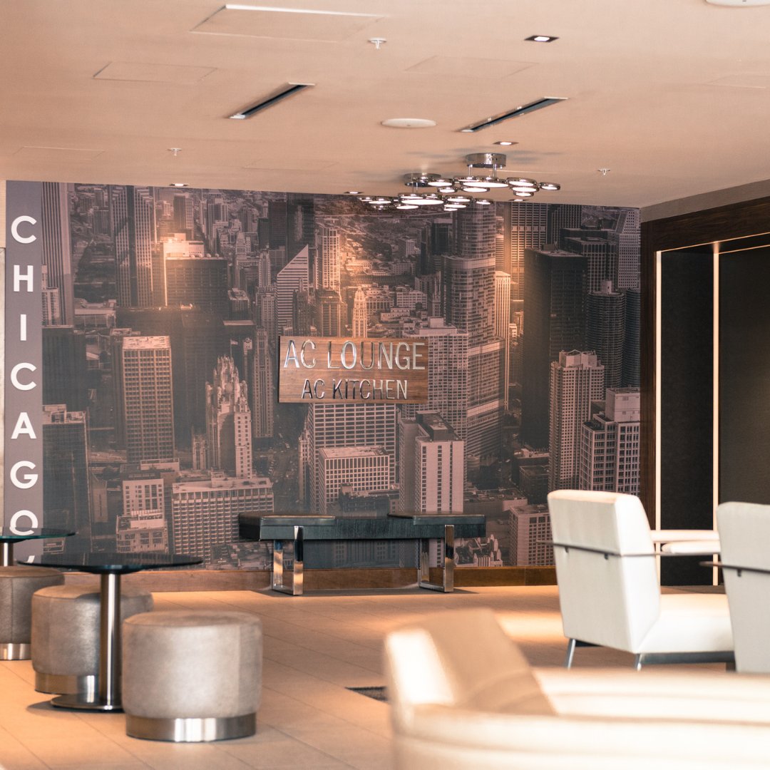 The AC Lounge is the perfect spot to catch up on work, grab a drink, or relax during your stay. Find it on our 4th floor.