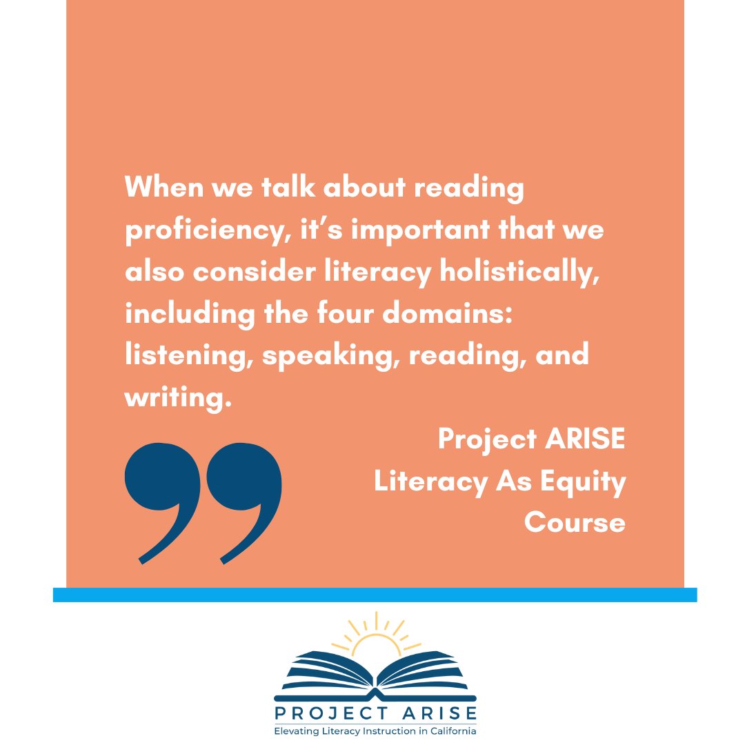 🌟 Empowering Multilingual Learners in Literacy 📚 At Project ARISE, we're reimagining literacy for Multilingual Learners (MLLs). Our mission? To equip MLLs with the tools they need to thrive in a language-rich world. 💡 #ProjectArise #MultilingualLiteracy #Empowerment