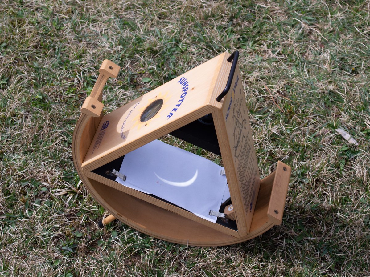 The Solar Eclipse Viewing Party on Monday, April 8, 2024 in Green Bank, West Virginia: Although Green Bank Observatory was not in the path of totality for this eclipse (about 91% obscuration), it was still an incredible phenomena to witness! 🌘 #SolarEclipse #EclipsePhotos