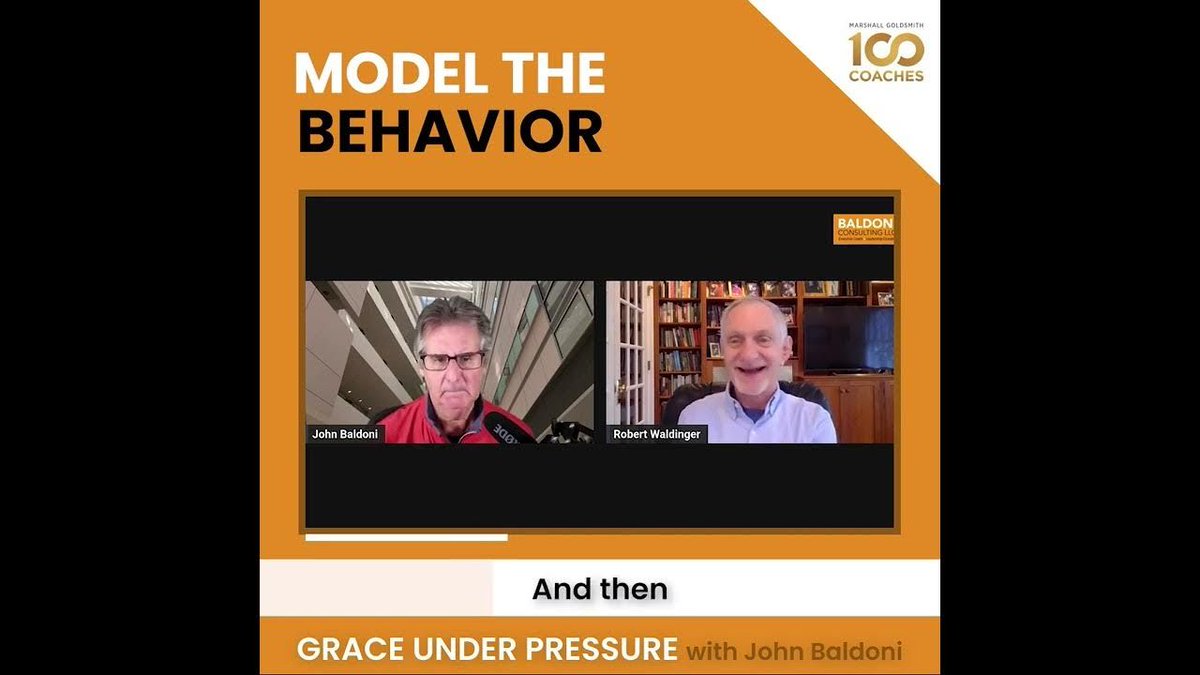 John Baldoni: Interview with Robert Waldinger M.D. buff.ly/3UaGL9l via @JohnBaldoni of Baldoni Consulting LLC on @Thinkers360 #Coaching #Leadership #Management