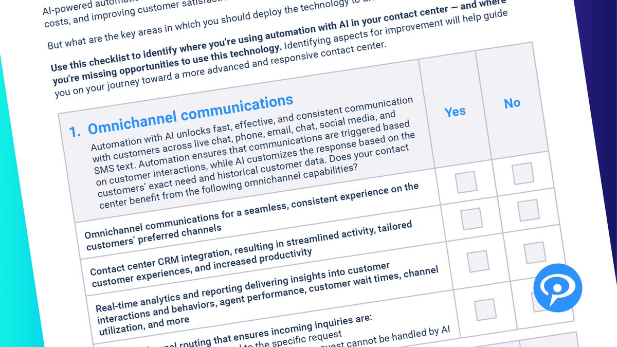 Automation with AI unlocks fast, effective, and consistent communication with customers across live chat, phone, email, chat, social media, and SMS text. Automation ensures that communications are triggered based on customer interactions, while AI customizes the response based on