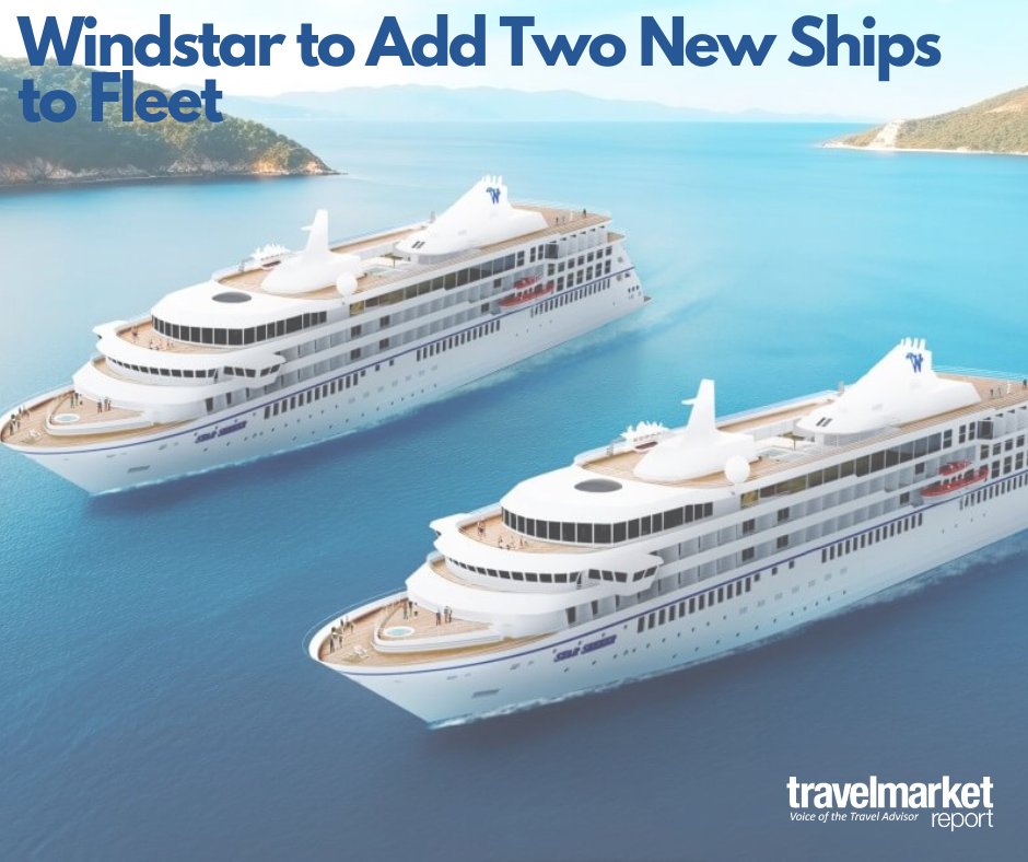 Windstar is growing its fleet with not one, but TWO new ships, including one newbuild that is currently under construction! #WindstarCruises #NewShips #Expansion #CruiseNews #TMR #Cruises 

Read More: ow.ly/8wz850Rebqt