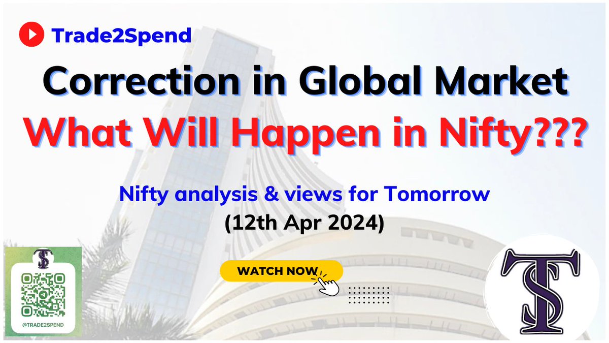 Nifty closes at our weekly target

Video with daily analysis and levels for 12th April is live now

youtu.be/h7D4TH2_ca4

#happytrading #StockMarket #intradaytrading #index #stocks #trading #SGXNIFTY #INTRADAY #nifty #banknifty #niftybank