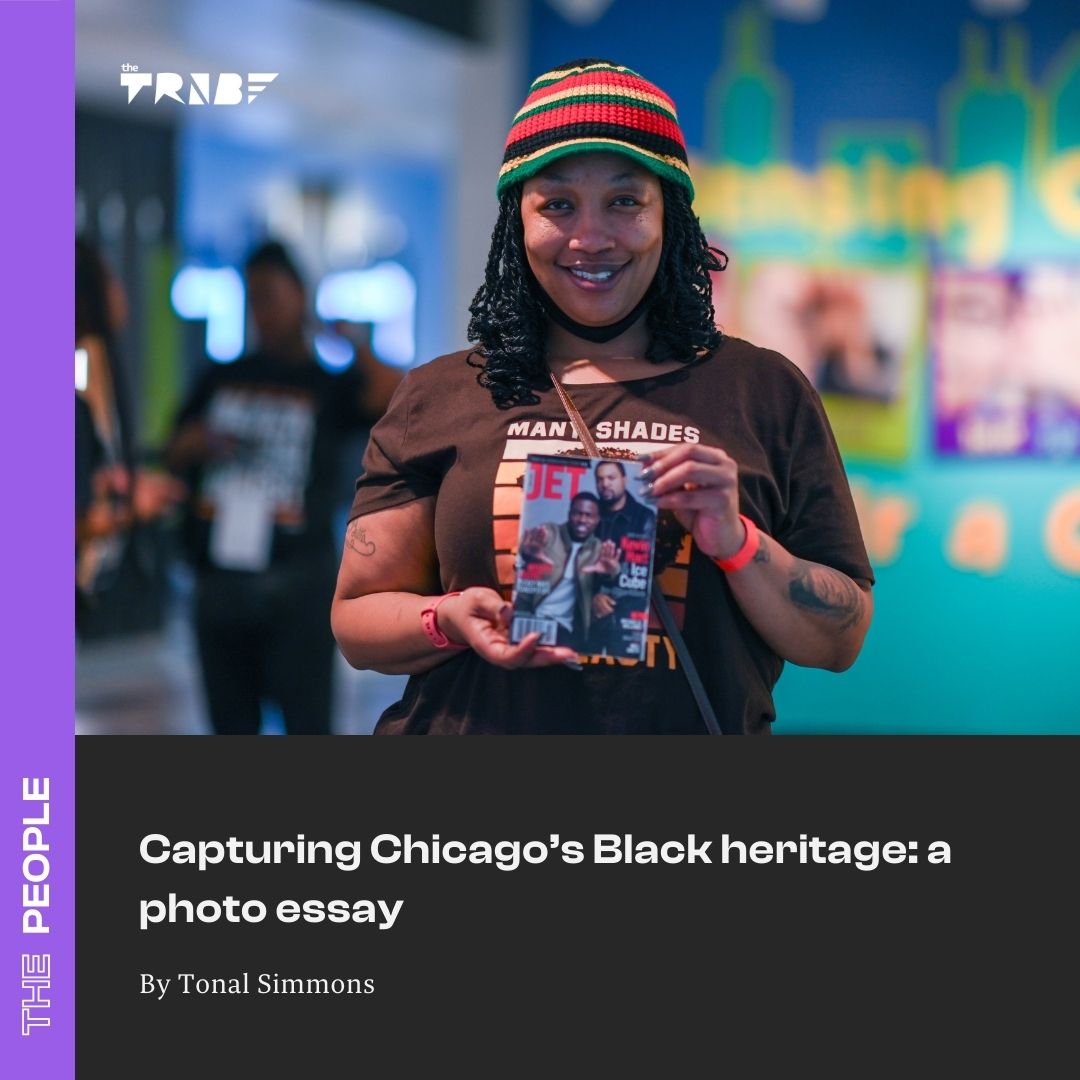 Firmly Planted: A Black Cultural Harvest was an intergenerational celebration of Black Chicagoans and their history. Look at more unique artifacts and check out the photo essay in full: thetriibe.com/2024/04/captur… 📸 Tonal Simmons #BlackHistory #ChicagoHistory