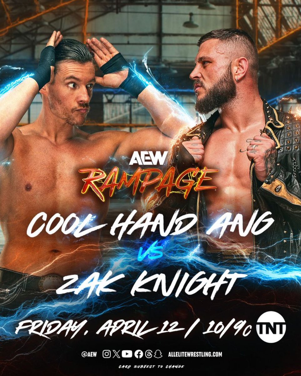 Tonight @ringofhonor Tomorrow @AEW #aewrampage I’m taking over and I’ll remain UNDEFEATED! Everyone on both rosters are getting Knocked THE F**K OUT 🔥👊🏼