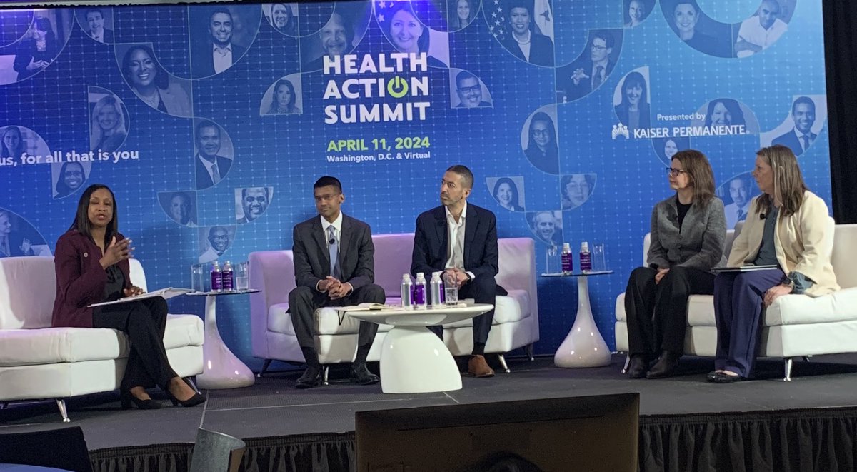 Health Action Summit featuring The CommonHealth Coalition on session about building greater connection between health care and public health. @aboutKP @ChelseaCip88 @davechokshi @ChangeLabWorks @HealthyAmerica1