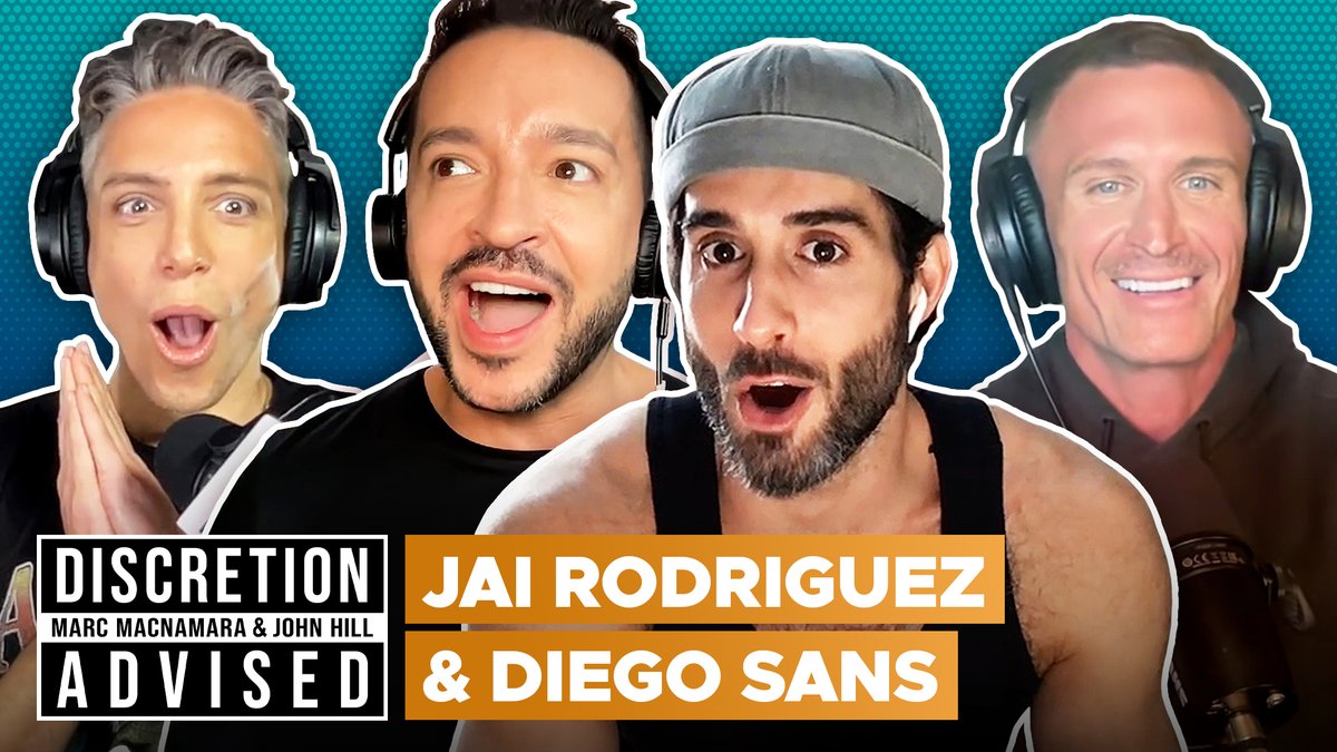 Our new episode with Jai Rodriguez and Diego Sans is officially here! Check it out on YouTube and wherever you get your podcasts. @jairodriguez @diegosansporn @MarcMacNamara ▶️ youtu.be/WNhtbRkKeG0?si…