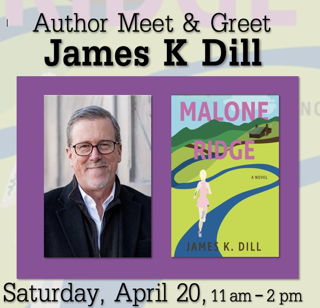 JkdillK's tweet photo. Cool author meet &amp; greet @BookNoFurther April 20 #blueridgemarathon #runlikeagirl #appalachia #marathon https://t.co/gT3R1EgHpj