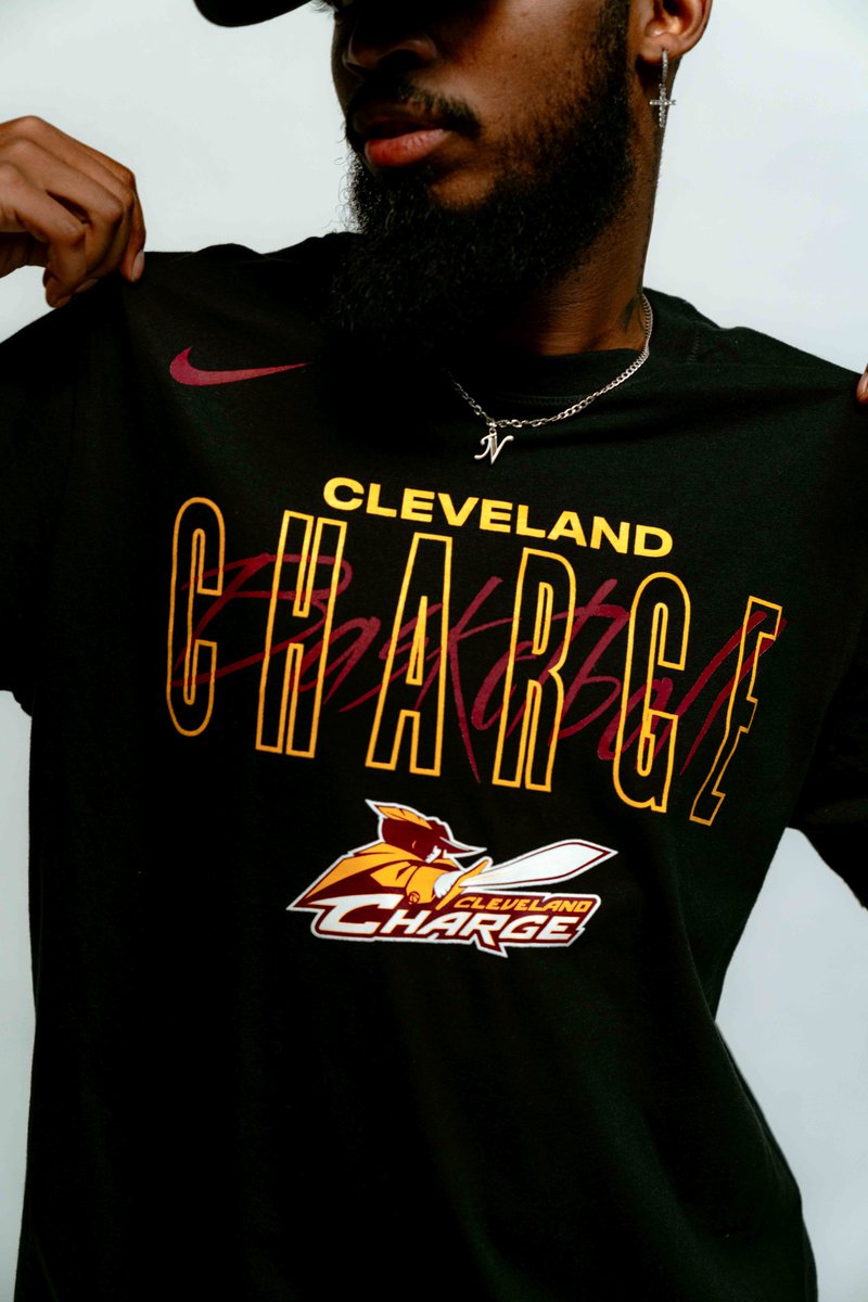 missing @ChargeCLE today? head over to ChargeTeamShop.com to shop 40% off Charge Merchandise and #ChargeUp you wardrobe. ⚡