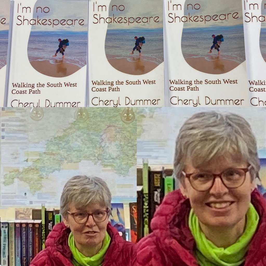 Thank you to Cheryl Dummer for an evening regaling tales of life on the South West Coast Path from her book I’m No Shakespeare. Inspiring! #southwestcoastpath