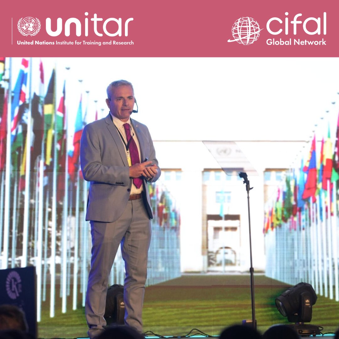 🇪🇨 Arranca el segundo y último día de la #CumbreDeSostenibilidad2024 en Quito, el mayor evento de Ecuador sobre sostenibilidad.🌱 Tras el éxito del primer día, hoy hay una asistencia igualmente multitudinaria. 🇺🇳@UNITAR y la Red Global CIFAL participan hoy también en la cumbre.