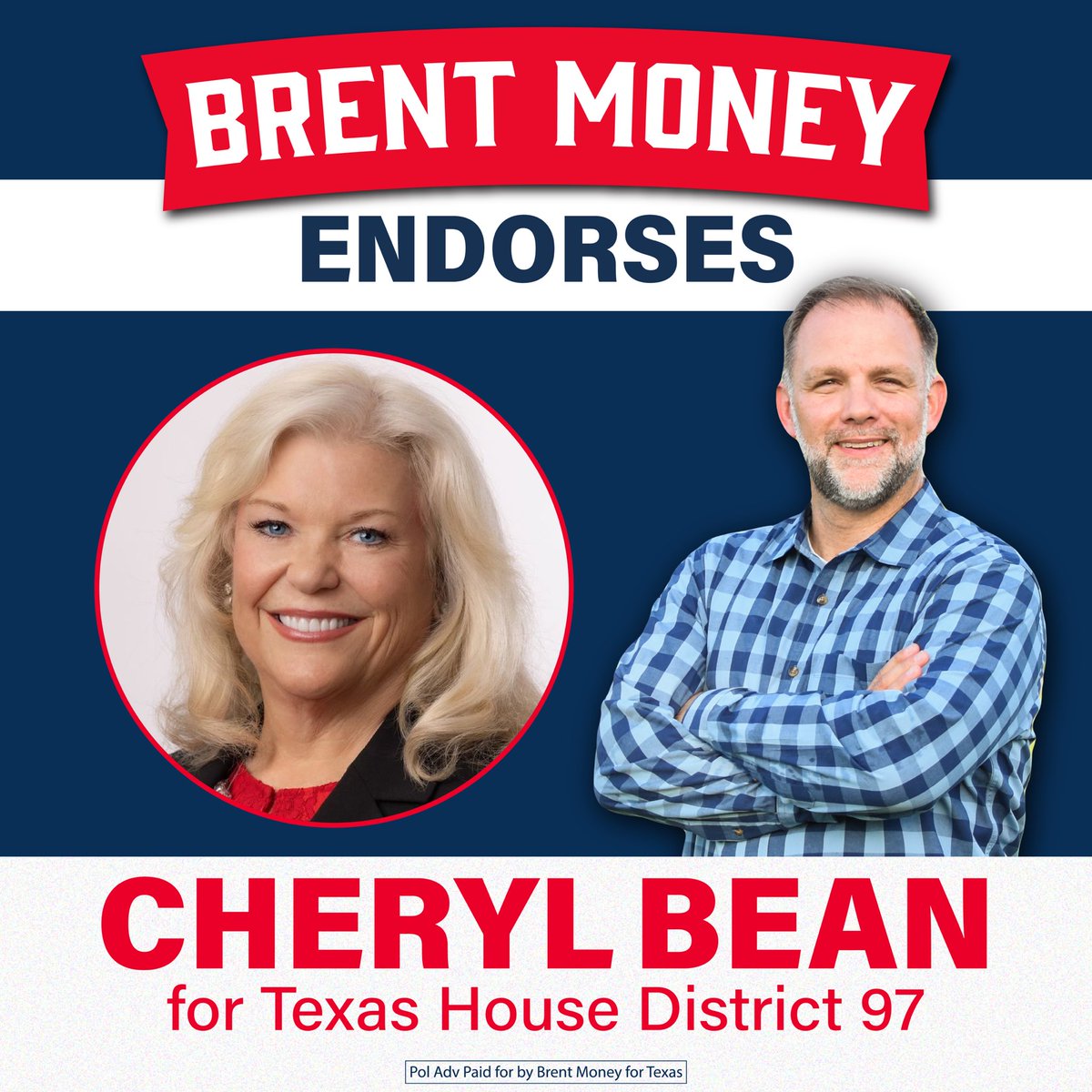 Texas needs bold, conservative champions, and that’s exactly who @cherylbeantx is. She has signed the #ContractWithTexas and will fight with us to reform the Austin swamp! I’m proud to endorse her.