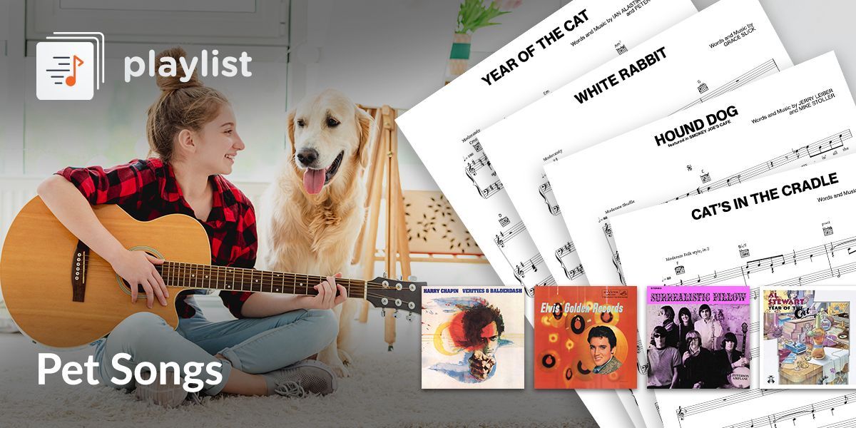 Today is #NationalPetDay and we have the purrfect playlist to mark the occasion! Learn and play the very best songs about cats, dogs, rabbits, horses, and more, including 'Cat's in the Cradle,' 'Hound Dog,' and 'White Rabbit.' 🐶 Play now: buff.ly/3vUE6XS