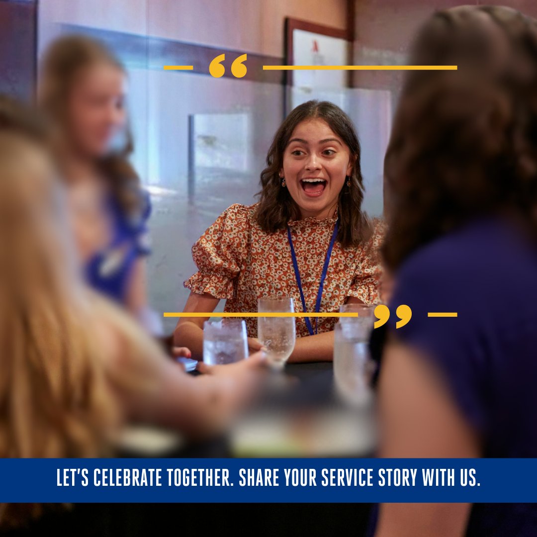 We want to Celebrate your service!  Share your service story using the link in our bio for a chance to have your story featured across our platforms!  

#MultiplyingGood #service #storytime #celebrate #volunteer