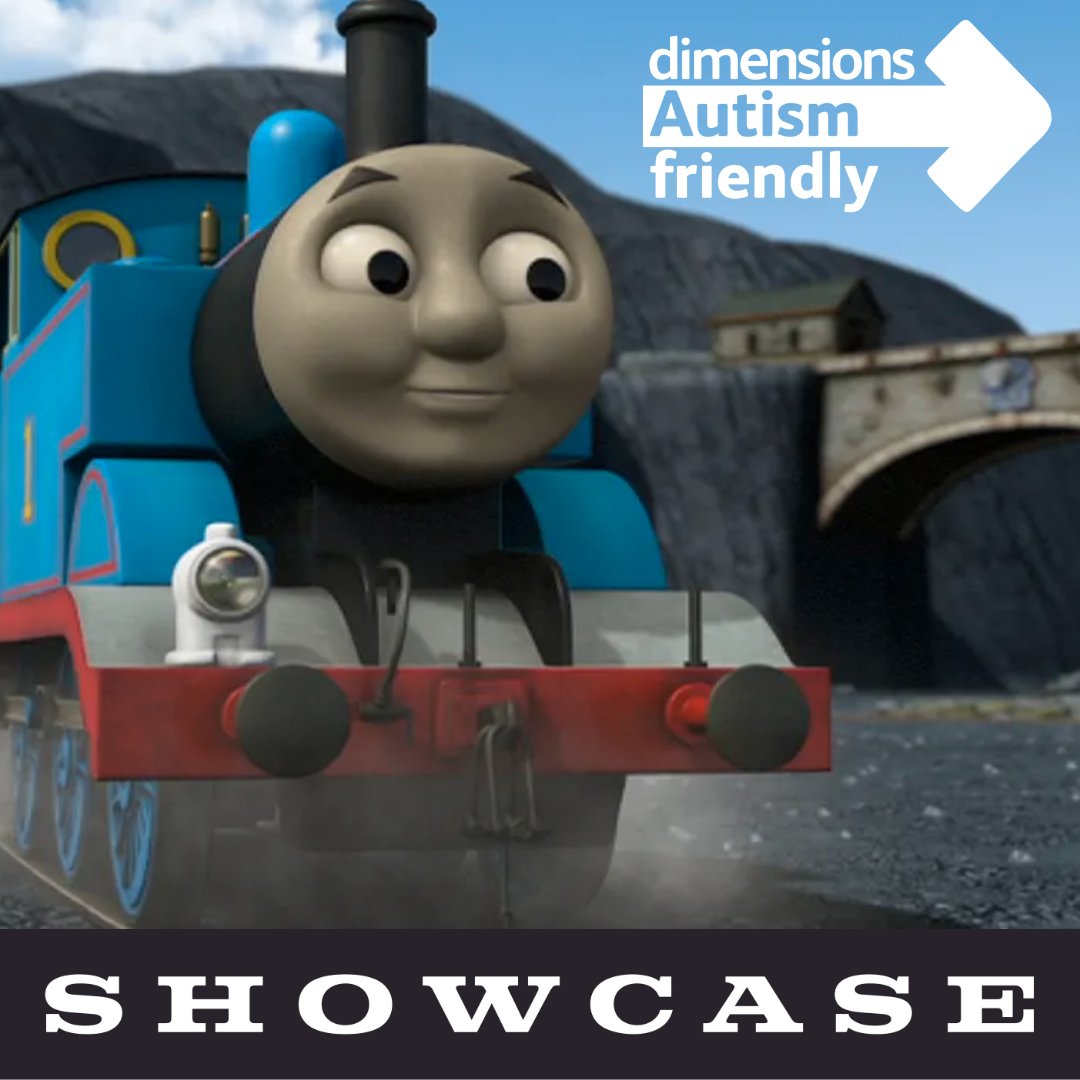 Choo choo! It's time for Thomas and Friends Blue Mountain Mystery Sun #AutismFriendlyScreening at Showcase cinemas Friday 10.30am. 🚂 Find out more about Showcase screenings: dimensions-uk.org/get-involved/c…