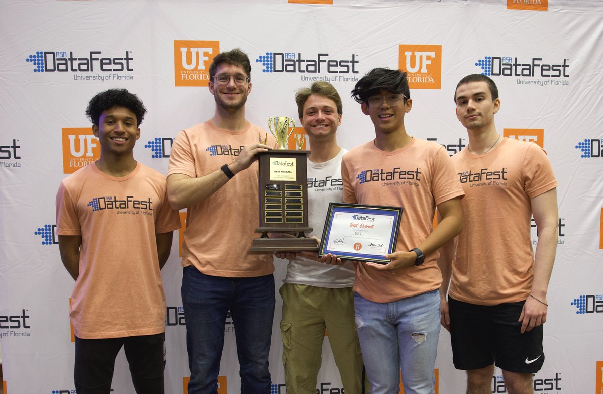 #UFDataFest was a whirlwind. Over 75 bachelor’s & master’s students dove into data, collaborating across disciplines to solve complex problems. Congratulations to the winning teams, and thank you to our sponsors for their support! phhp.ufl.edu/2024/04/10/a-w…