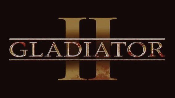 NEW at #CinemaCon: We just watched 5 minutes of #Gladiator2 and holy crap! Massive Coliseum battles - on Shark-infested waters. Versus savage beasts. Versus a guy riding a rhino. Mescal. Washington. Pascal. Performances look ferocious in every sense. Coming this November!!