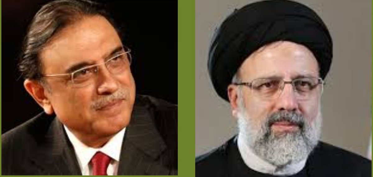 H.E. Ebrahim Raisi, Honorable President of the Islamic Republic of Iran, had a telephone conversation with H.E. Asif Ali Zardari, Honorable President of the Islamic Republic of Pakistan.