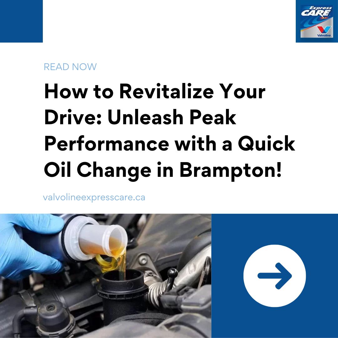 Discover our latest blog: Unlock Maximum Performance with a Fast Oil Change in Brampton and Rejuvenate Your Ride! #PeakPerformance #OilChangeBrampton #RevitalizeYourDrive #AutoMaintenance #CarCareTips #BramptonAutoService