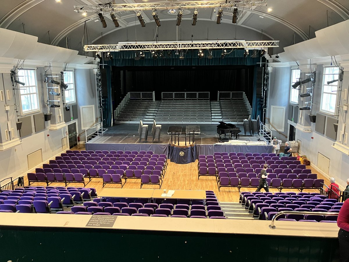 The stage is set… Join us this Saturday 13th July 7:30 for @Willcocks_J final Festival! dorkinghalls.co.uk Puccini Messa di Gloria & Lauridsen Lux Aeterna.