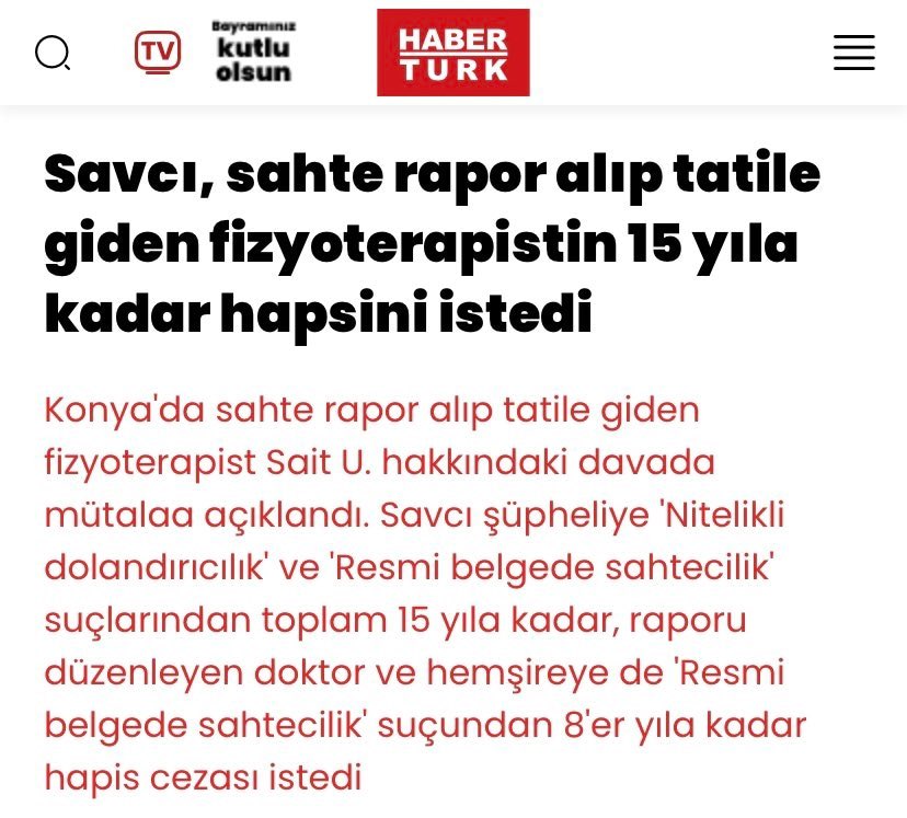 Hani sahte rapor vermeyen doktor vicdansızdı !!!!!