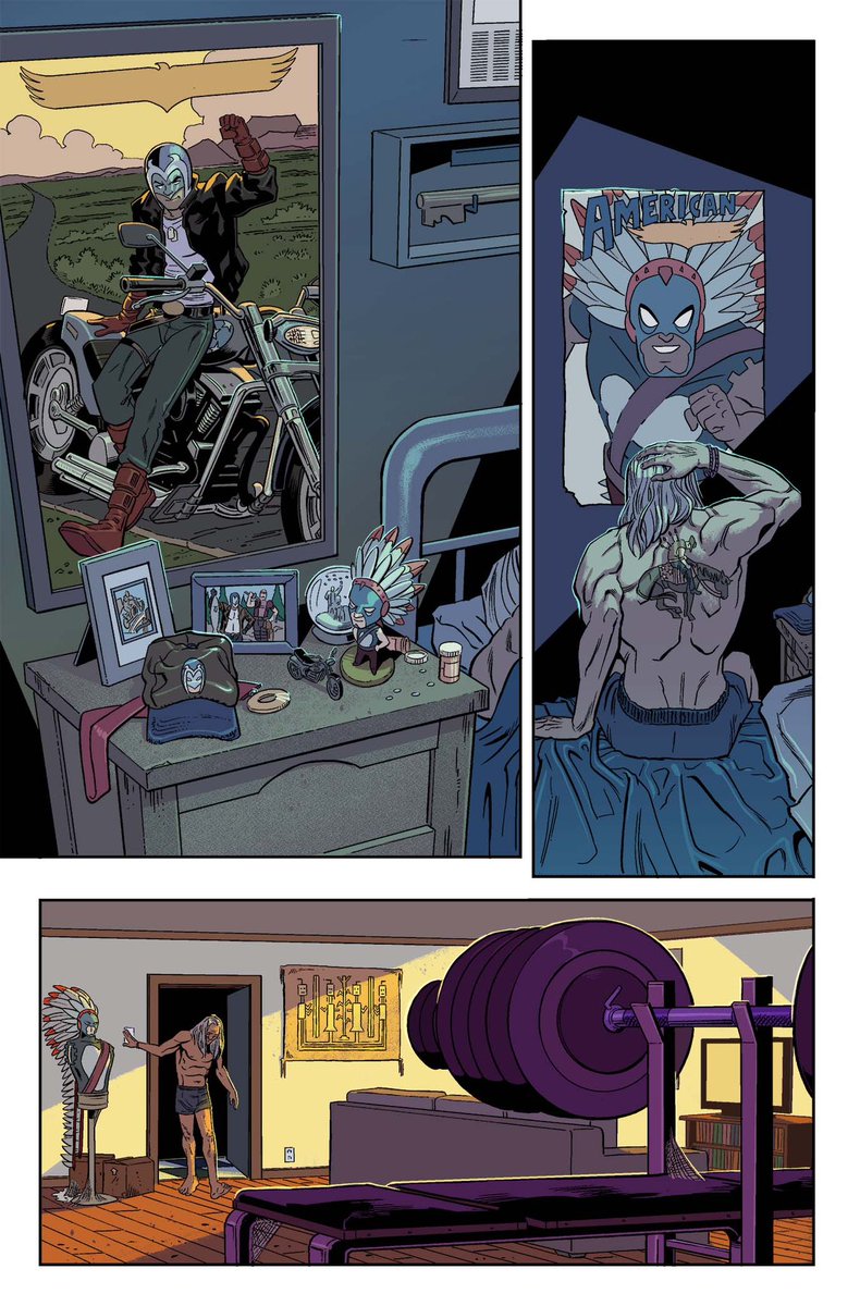 Is throwback Thursday still a thing? I just remembered these pages I coloured for Marvel Voices: Heritage. Lines by the incomparable, inimitable @davidjcutlerart!