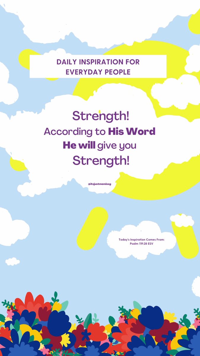 Friends GOD'S strength is more than sufficient!!🙏🏿🛡💯🙋🏿‍♀️#GOD #Jesus #Faith #Yahweh #Yeshua #DailyInspiration #Messiah #Creative #Believe #Writer #WIP #JustAGratefulSoul
#ThursdayThoughts #ThankfulThursday 
#GodIsForUs #Bless #Goals #Pray #ThankYouLord #Bible #Quote #Verse
