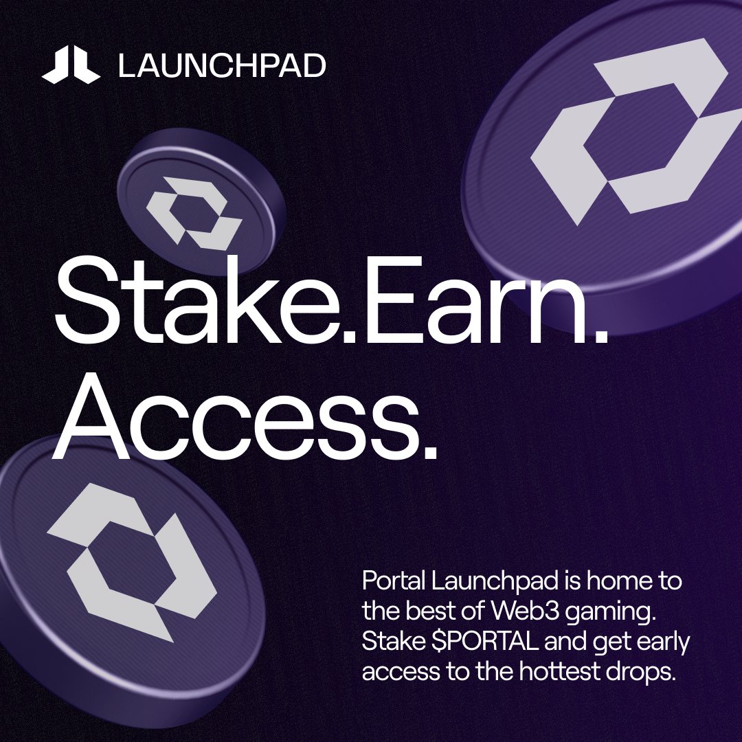 Stake $PORTAL to access our Launchpad - the best of gaming is at your fingertips!

We’re helping games reach huge audiences by supercharging their launches, mints, betas &amp; more. Starting with <a href="/playsomo/">SOMO</a>.

Stake. Earn. Access. Only at staking.portalgaming.com.