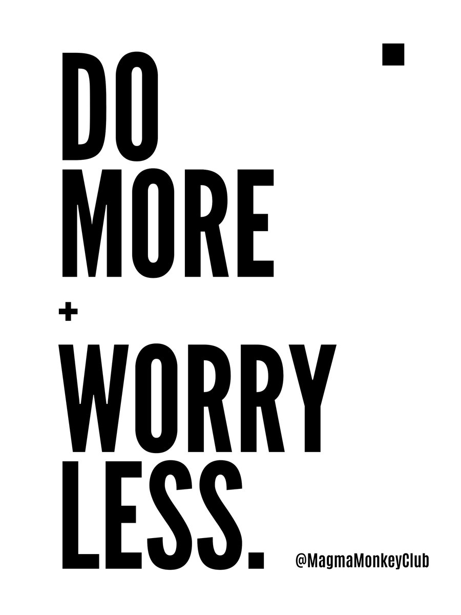 GM, GM ☀️🫡
Magma Monks and 🐒 Friends ~

#InspirationalQuotes 
Always Keep In Mind 🧠:
DO MORE;
WORRY LESS.

!RISE, fam 🌋❤️‍🔥👊 @OnChainMonkey