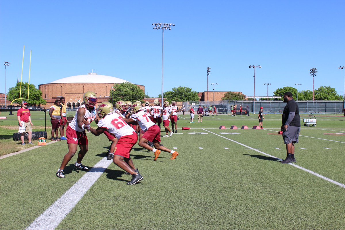 Practice #14 is in the books 📚 

Spring Game on Deck‼️

#StangGang