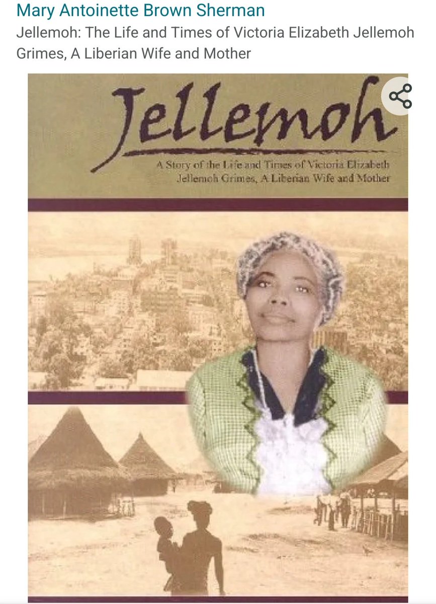 Good book. The author (deceased) was the first woman President of a university in Africa. #Liberia #LiberianLiterature