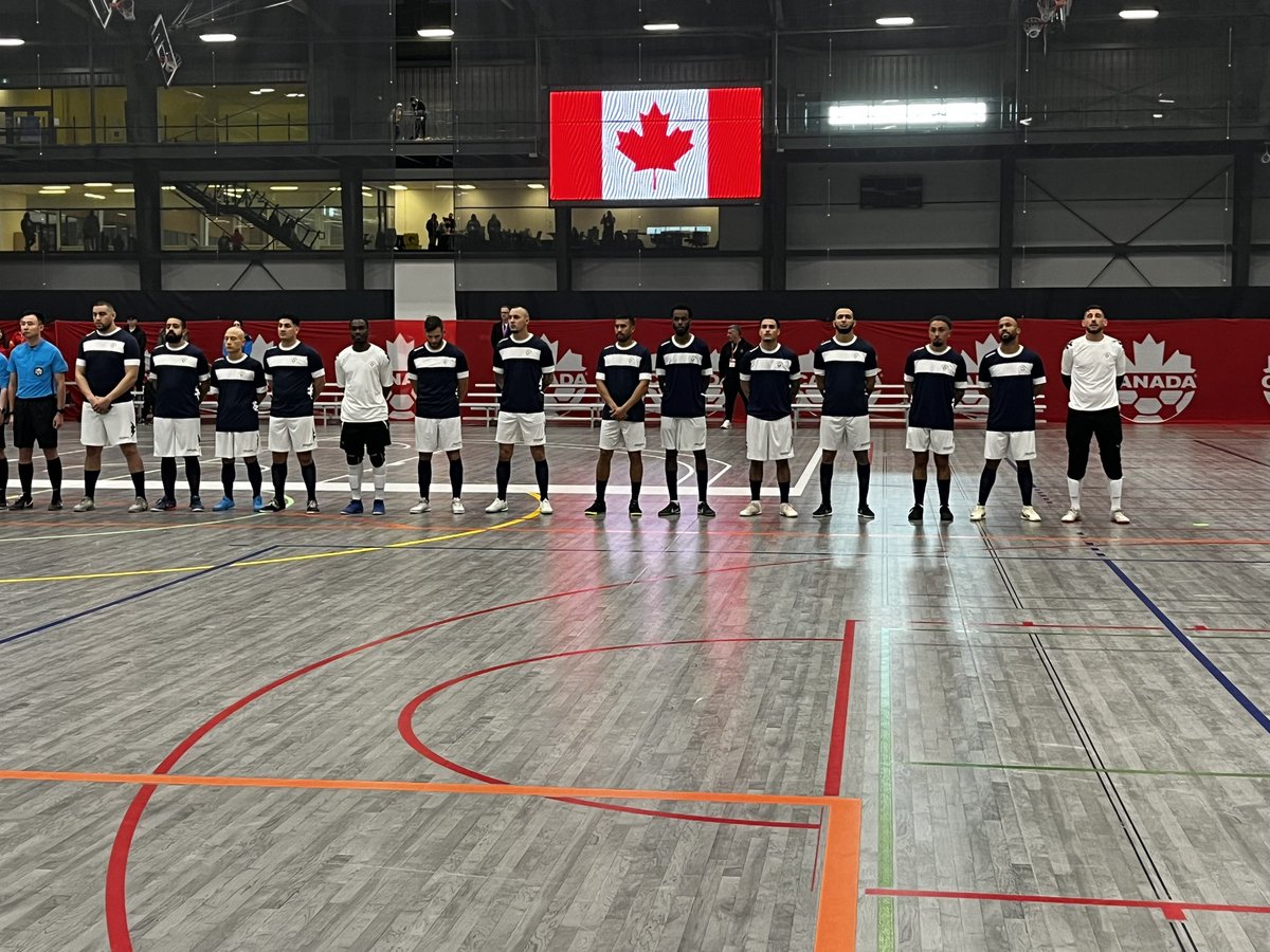 Ontarios men just finished their 1st game at the Futsal Canadian Championship vs Nunavut and although Nunavut scored 1st, 9 de Octubre prevailed 10-1! @OntarioIsSoccer @SoccerSentinel @CANSoccerDaily