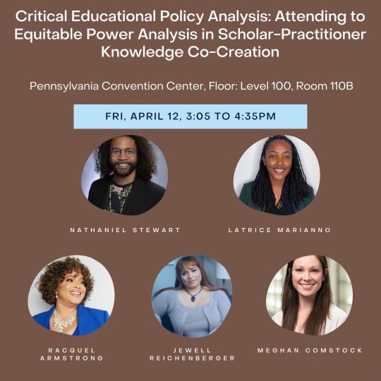Come check us out! #AERA2024