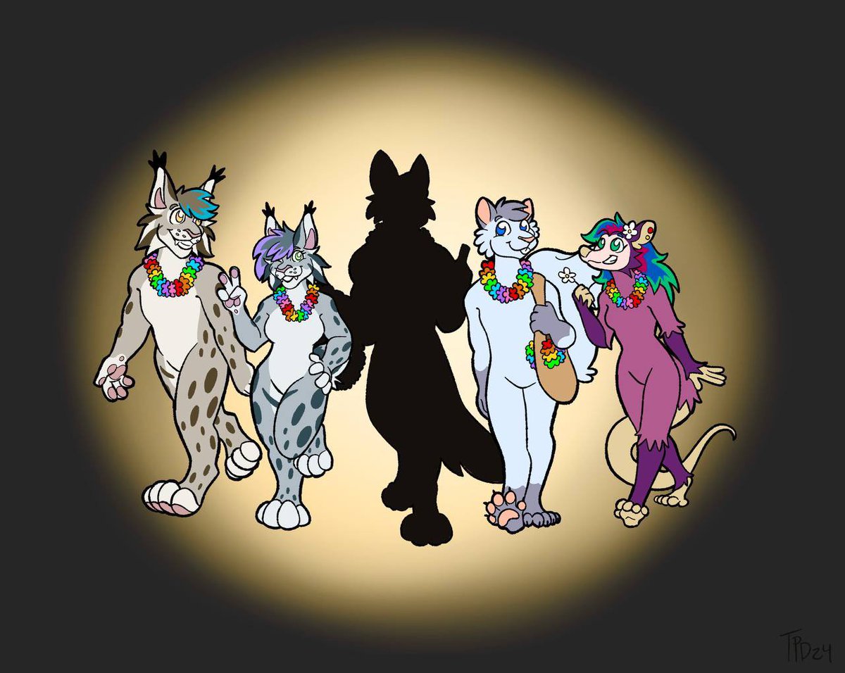 Whiskey from <a href="/BewhiskeredCon/">Bewhiskered 2027: The Fur-bidden Laboratory</a> Convention has joined #TeamDogbomb !!! Do you know who the last one is that will be joining them? 

Don’t forget to join them yourself on 4/20 for the ALS Walk! 

ncanthrosociety.org/events/2024/04…