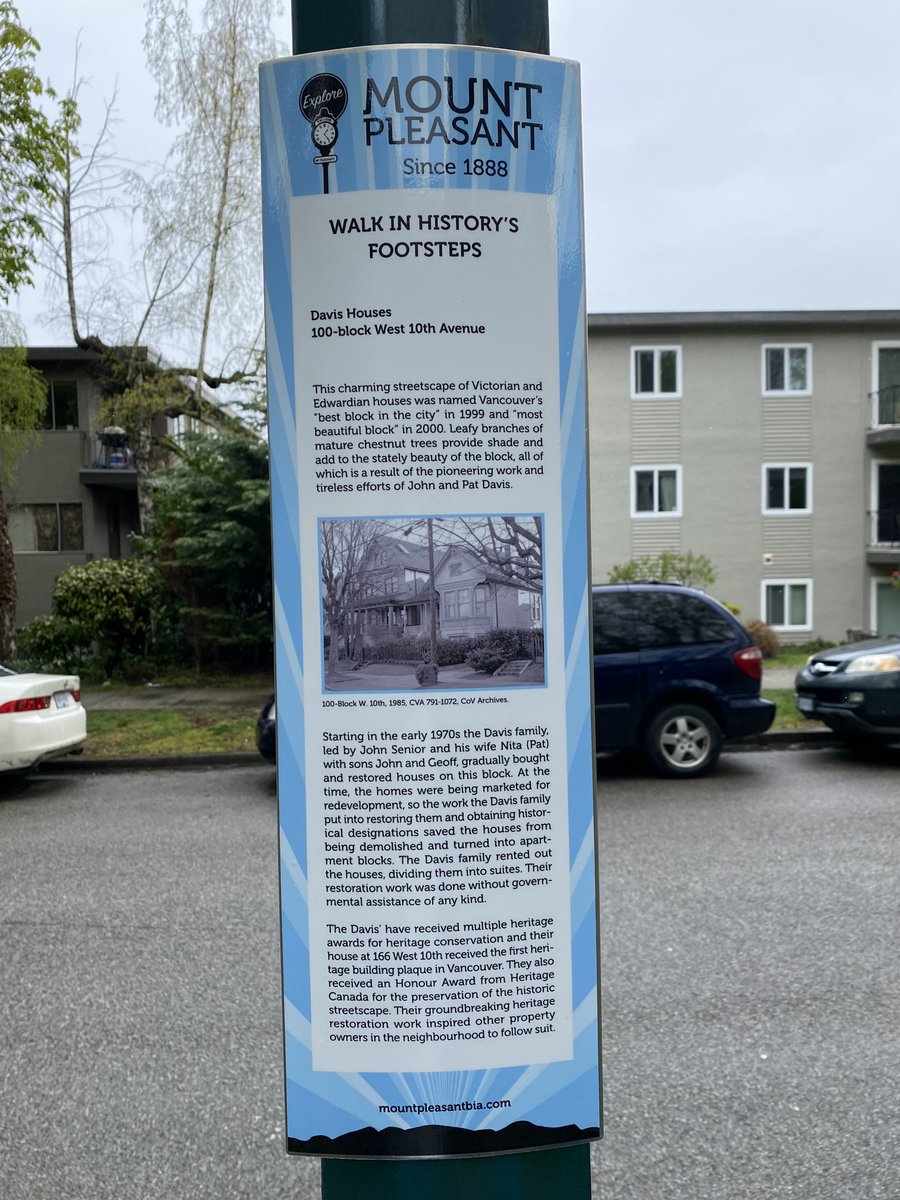 You might see a few of these up in the area. Little historical plaques telling stories of what was here before, or interesting people etc. We worked on them with local icon @vanalogueYVR We hope you enjoy them!