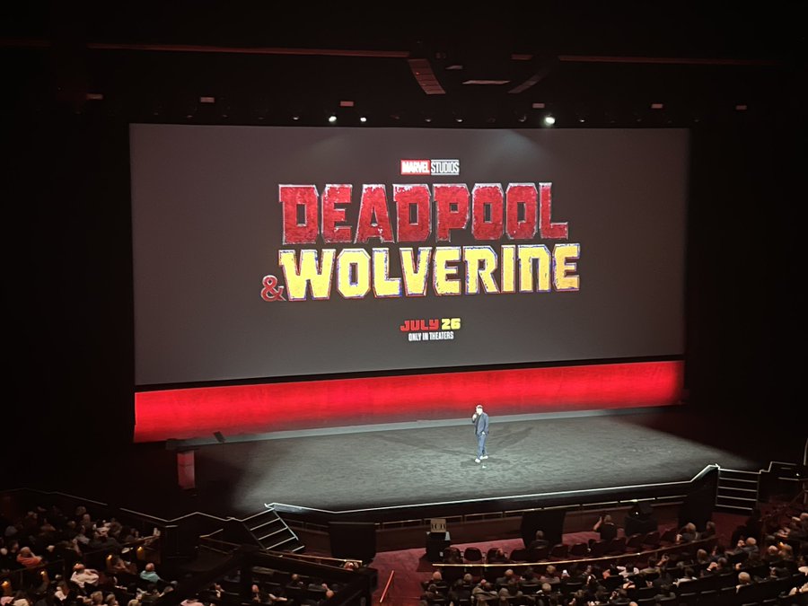 Kevin Feige describes ‘Deadpool & Wolverine’ as “fucking awesome”! #CinemaCon