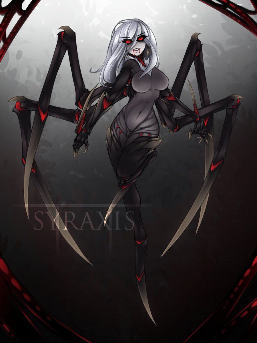 Spider/vampire monster girl