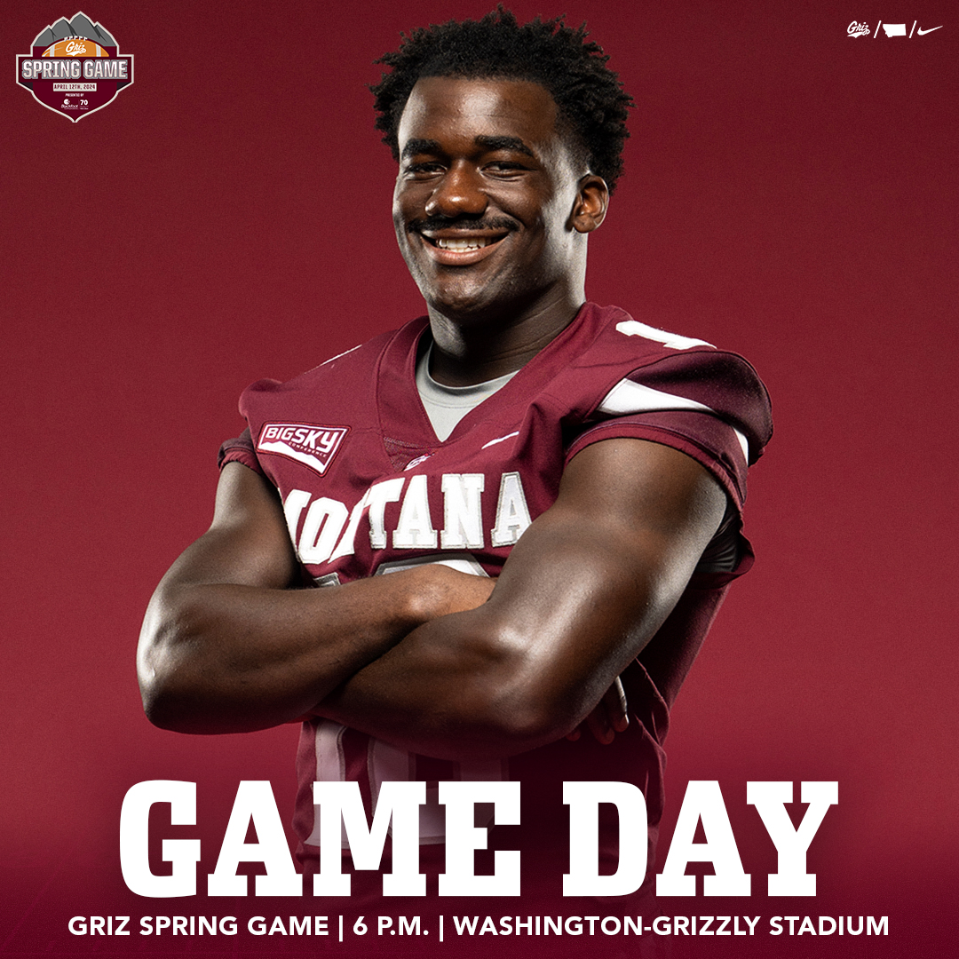 You only get better by playing football! We'll see you tonight for the Spring Game. 🎟️ bit.ly/3Tqbsa3 📰 bit.ly/43XYmEF 📺 SWX #GoGriz