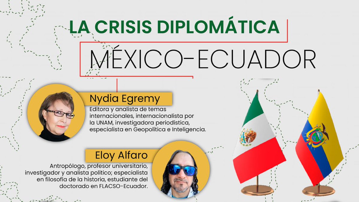 Lo Marginal en el Centro: La crisis diplomática México-Ecuador. 📺 youtube.com/watch?v=_ESbla…