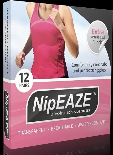 Nipeaze is for ladies too! NipEaze.com #fitwomen #runnergirl #fitness #running #yoga #tennis #zumba #fashion @nipeaze #nipslip #nipsy #pastie #sportbra #nipplecovers