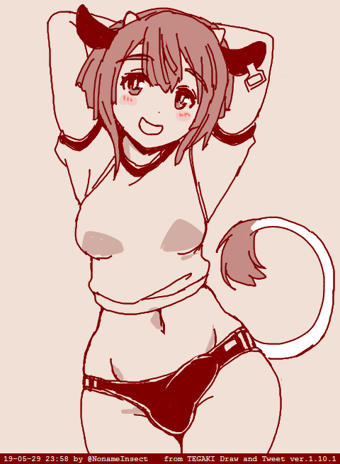 #いいねした人は私のイラストを自分の絵柄で描く 
これでおねがいします^^ 