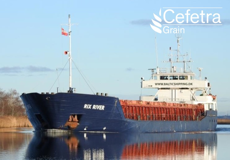 We loaded 3,150mt of locally grown Laureate Malting Barley on to the MV RIX RIVER in Rosyth last week bound for Northern Europe. #laureatemaltingbarley #grainmarketing #rosyth