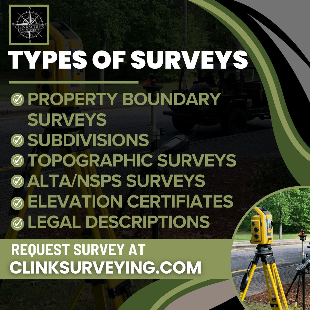 If you're in need of a survey, we would love the opportunity to earn your business. Request your survey on our website so that we can help you!

#LandSurveying #invernessalabama #chelseaalabama #Alabama
#alabasteralabama #caleraalabama #VestaviaHills #VincentAlabama