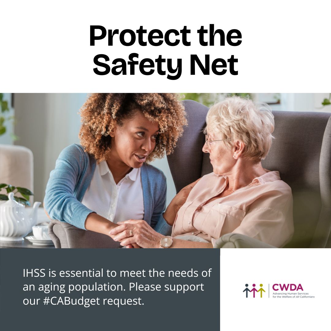 The demand for IHSS services continues to grow as adults 65 and older are projected to reach 25% of the state’s population by 2030. IHSS is a key strategy in helping older Californians access home-based care to live safely in their homes and communities.