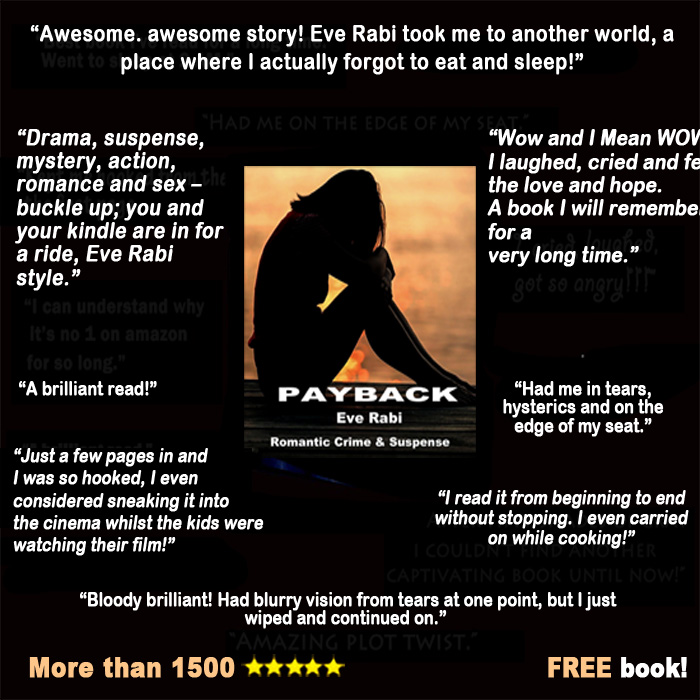 #FREEbook! When good people are forced into doing bad things. A fast-paced tale of sizzling #revenge. Emotional with unexpected #Romance #VigilanteJustice Gritty #CrimeAndSuspense #Thriller #Retweet #EveRabi amzn.to/2lCACoH